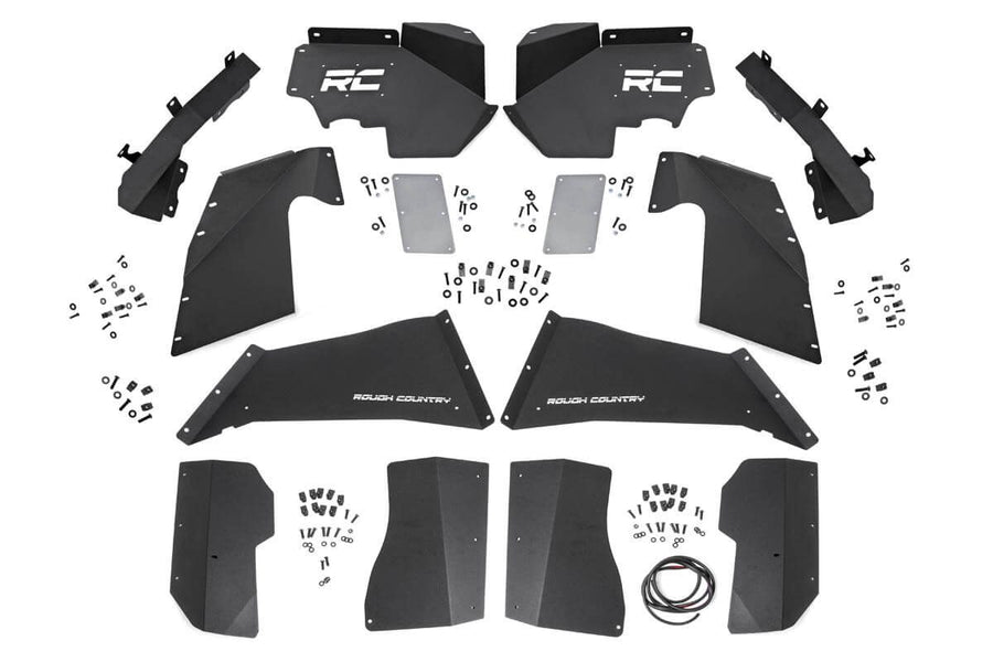 Rough Country - Inner Fenders - FR & RR - Vertex - Jeep Wrangler JK/Wrangler Unlimited (07-18)