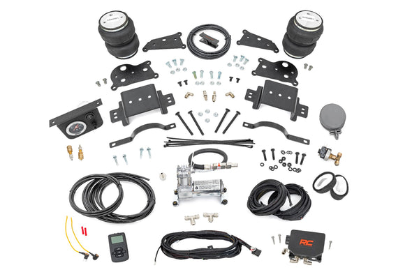 Rough Country - Air Spring Kit W/compressor - Wireless Controller - 4 Inch Lift Kit - Ram 2500 (14-25)