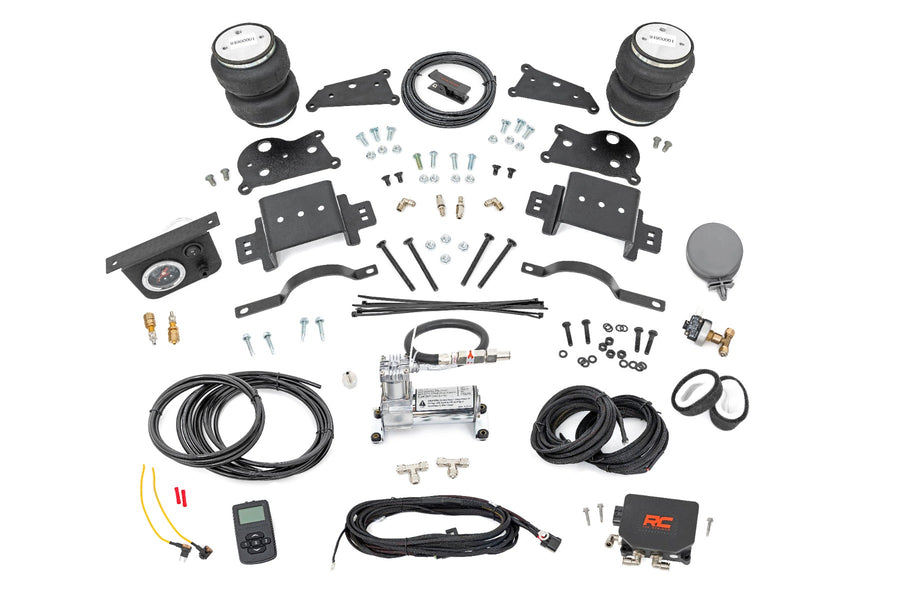Rough Country - Air Spring Kit W/compressor - Wireless Controller - 4 Inch Lift Kit - Ram 2500 (14-25)