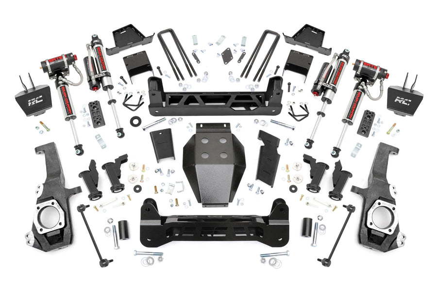 Rough Country - 7 Inch Lift Kit - Torsion Drop - Vertex - Chevy/GMC 2500HD/3500HD (20-25)