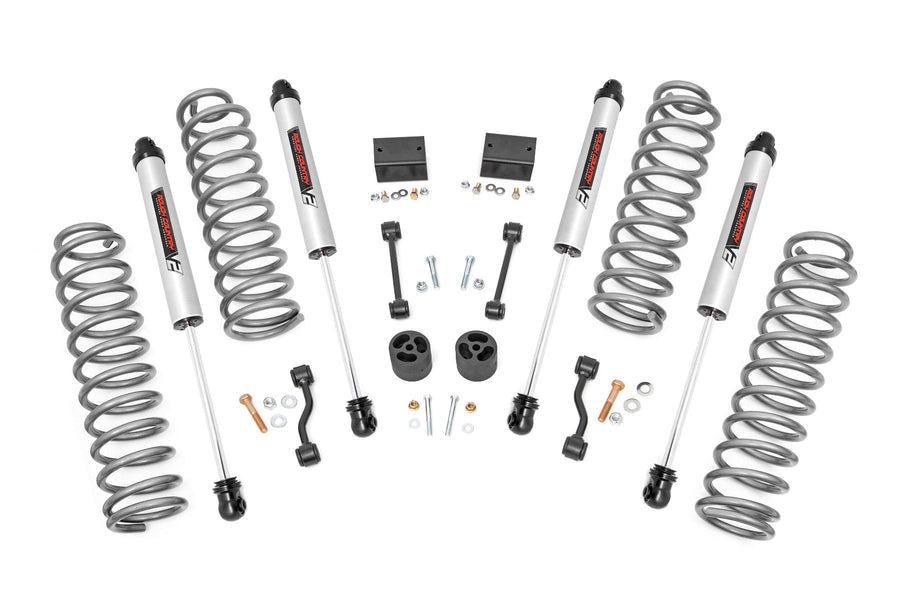 Rough Country - 2.5 Inch Lift Kit - Coils - V2 - Jeep Wrangler JL 4WD (2024-2025)