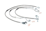 Rough Country - Brake Lines - Stainless - FR & RR - 4-6 Inch Lift - Ford F-250/F-350 Super Duty (99-04)