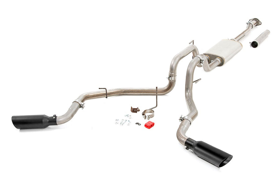 Rough Country - Performance Cat-Back Exhaust - No Std Cab - Ford F-150 2WD/4WD (2015-2020)