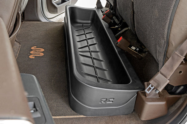 Rough Country - Under Seat Storage - Crew Cab - Ford F-150/F-250/F-350/Raptor (2015-2025)
