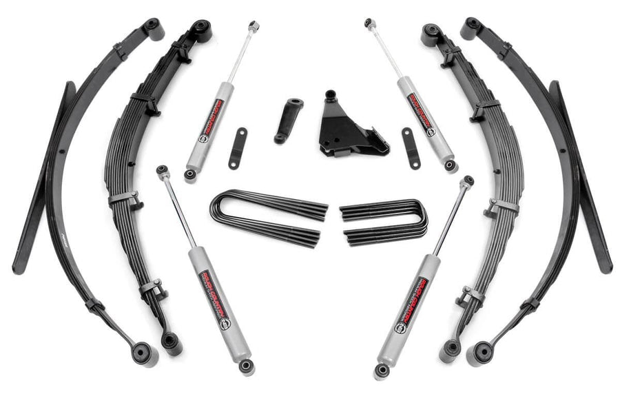 Rough Country - 6 Inch Lift Kit - Rear Springs - Ford F-250/F-350 Super Duty 4WD (1999-2004)