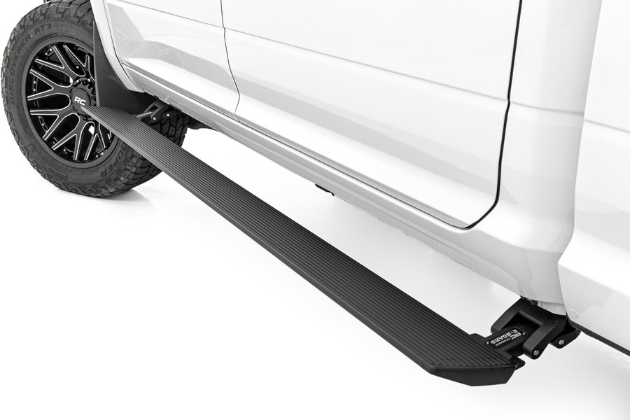Rough Country - Power Running Boards - Dual Electric Motor - Crew Cab - Ram 2500/3500 (10-25)