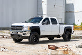 Rough Country - Pocket Fender Flares - GAZ Summit White - Chevy Silverado 1500/2500HD/3500HD (07-14)