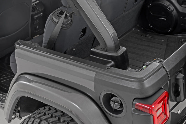 Rough Country - Trail Cladding - Roof Mounting Plate Cover - Jeep Wrangler Unlimited (18-25)