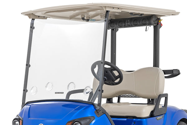 Rough Country - Vented Full Windshield - Scratch Resistant - Yamaha Drive2