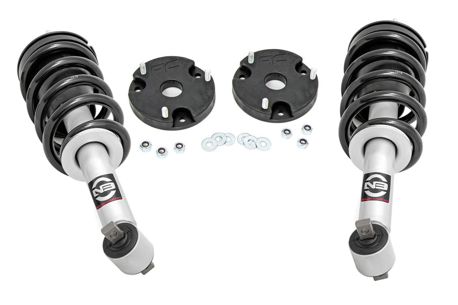 Rough Country - 2 Inch Lift Kit - N3 Struts - Chevy/GMC Tahoe/Yukon XL 1500 4WD (2021-2025)