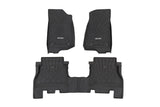 Rough Country - Flex Fit Floor Mats - FR & RR - 4 Door - Jeep Wrangler Unlimited 4WD (18-25)