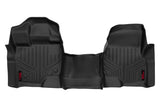 Rough Country - Floor Mats - Front - Over Hump - Ford F-150 (15-25)/F-150 Lightning (22-25)/Raptor (17-20)