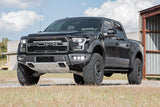 Rough Country - LED Light Kit - Fog Mount - Triple 2 In. Black Pair - Amber DRL - Ford Raptor (17-20)