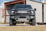 Rough Country - LED Light Kit - Grille Mount - 30 In. Black Single Row - White DRL - Ford Raptor (17-20)