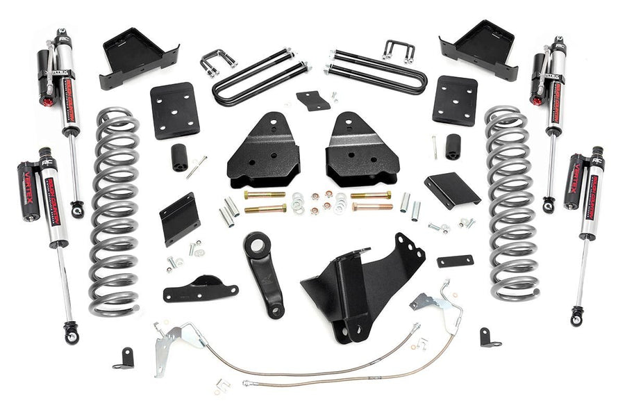 Rough Country - 6 Inch Lift Kit - Gas - OVLD - Vertex - Ford F-250 Super Duty 4WD (2011-2014)