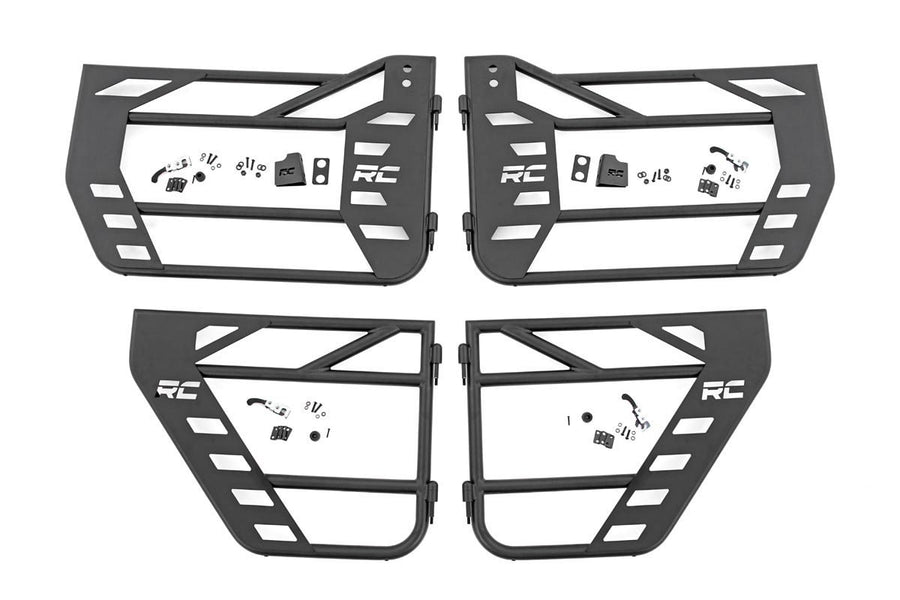 Rough Country - Tubular Doors - Front And Rear - Jeep Wrangler JK/Wrangler Unlimited (07-18)