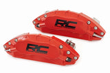 Rough Country - Caliper Covers - Front And Rear - Red - Chevy/GMC 2500HD/3500HD (20-26) - 71110