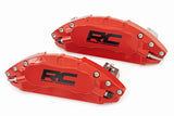 Rough Country - Caliper Covers - Rear - Red - Ford F-150 2WD/4WD (2021-2025)