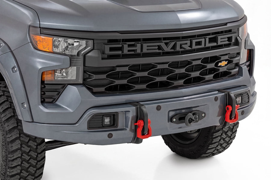 Rough Country - Bumper Cover - GXD Sterling Grey Metallic - Chevy Silverado 1500 (23-26) - 13006-GXD