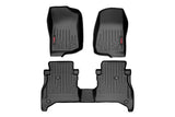 Rough Country - Floor Mats - FR & RR - RR Non-Lock - Jeep Gladiator JT 4WD (2020-2025)