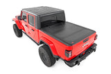 Rough Country - Hard Tri-Fold Flip Up Bed Cover - 5' Bed - Jeep Gladiator JT 4WD (2020-2025)