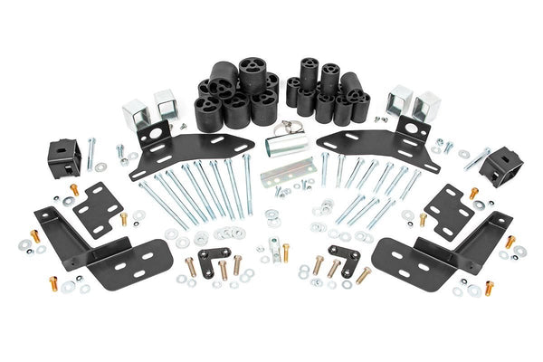 Rough Country - Body Lift W/Bump Brckt - FR & RR - 3 In. - Chevy C1500/K1500 Truck (95-99)