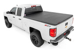 Rough Country - Soft Tri-Fold Bed Cover - 6'7 In. Bed - Chevy/GMC 1500/2500HD/3500HD (14-19 & Classic)