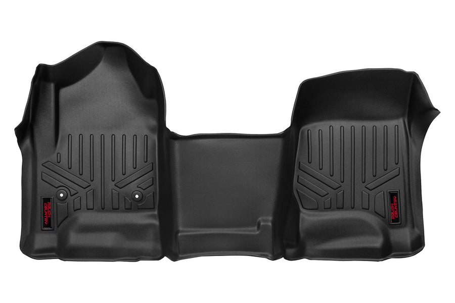 Rough Country - Floor Mats - FR - Over Hump - Chevy/GMC 1500/2500HD/3500HD (14-19 & Classic)