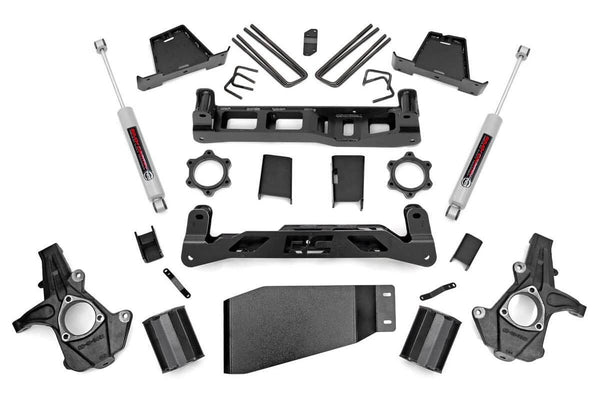 Rough Country - 7.5 Inch Lift Kit - Chevy Silverado & GMC Sierra 1500 4WD (2007-2013)