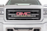 Rough Country - LED Light Kit - Behind Grille Mount - 30 In. Chrome Single Row - Chevy/GMC 1500 (14-18 & Classic)