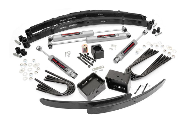 Rough Country - 6 Inch Lift Kit - Rear Blocks - Chevy/GMC C30/K30 C35/K35 Truck 4WD (77-87)