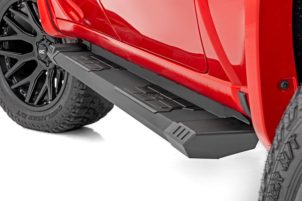 Rough Country - HD2 Aluminum Running Boards - Crew Cab - Chevy/GMC Canyon/Colorado (15-25)