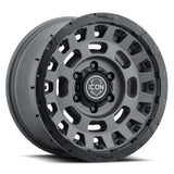 ICON Alloys Hammer Pro Charcoal 17 X 8.5 / 6 X 5.5 0mm Offset 4.75" BS
