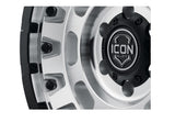 ICON Alloys Hammer Pro Silver Machined 17 X 8.5 / 6 X 5.5 25mm Offset 5.75" BS