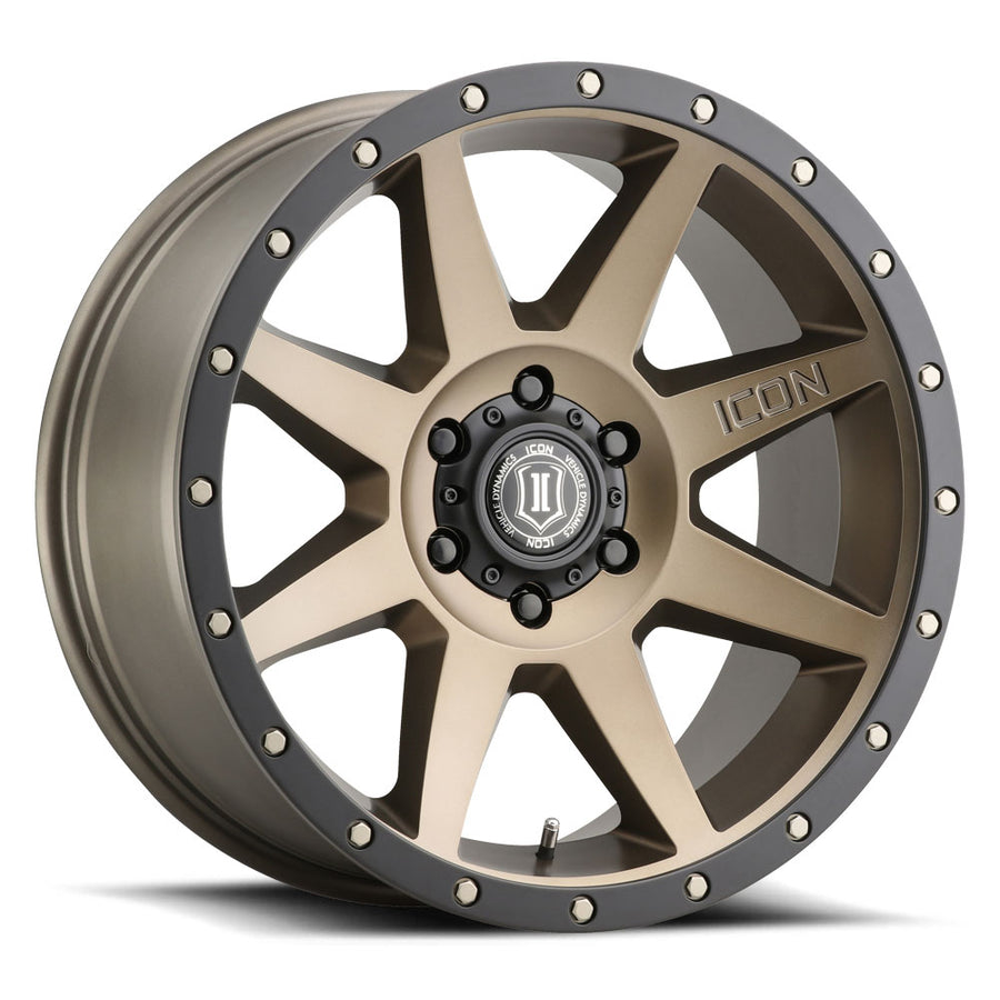 ICON Alloys Rebound Bronze 20 X 9 / 6 X 5.5 0mm Offset 5" BS