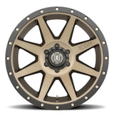 ICON Alloys Rebound Bronze 20 X 9 / 6 X 5.5 0mm Offset 5" BS