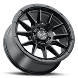 ICON Alloys Cajon Double Black 20 X 9 / 6 X 5.5 0mm Offset 5" BS