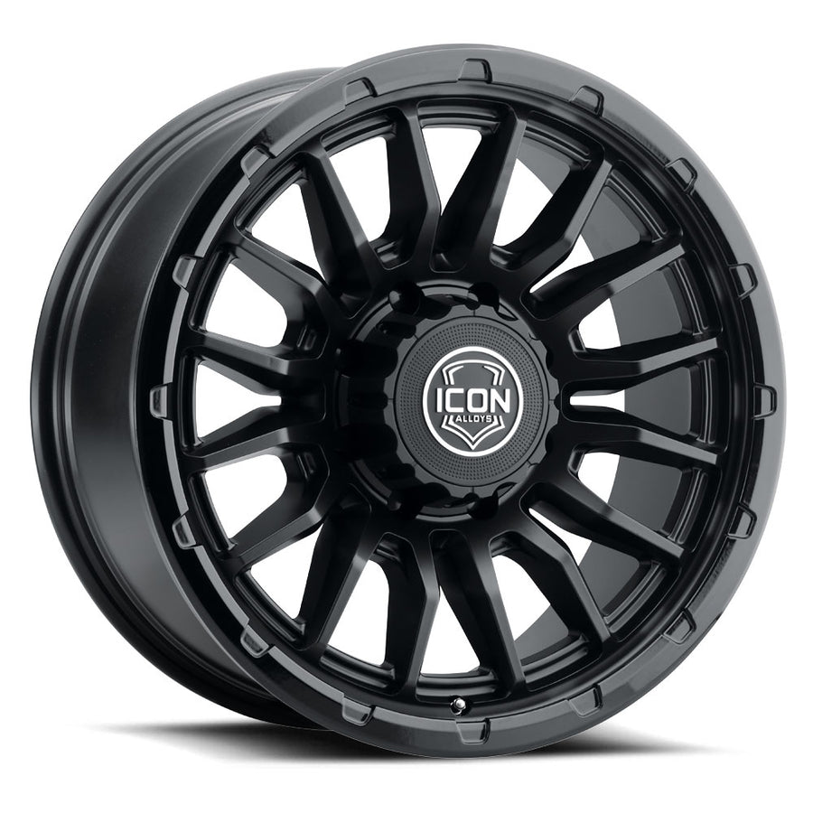 ICON Alloys Cajon Double Black 20 X 9 / 8 X 180 12mm Offset 5.5" BS