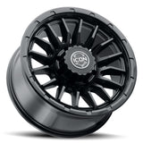 ICON Alloys Cajon Double Black 20 X 9 / 8 X 180 12mm Offset 5.5" BS