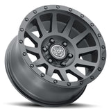 ICON Alloys Compression Double Black 18 X 9 / 5 X 5 -12mm Offset 4.5" BS