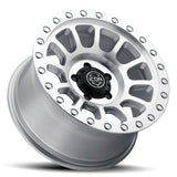 ICON Alloys Hulse Silver Machined 18 X 9 / 8 X 170 6mm Offset 5.25" BS