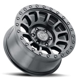 ICON Alloys Hulse Double Black 18 X 9 / 6 X 135 6mm Offset 5.25" BS