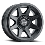 ICON ALLOYS REBOUND SLX SAT BLK - 17 X 8.5 / 6 X 135 / 6MM / 5" BS