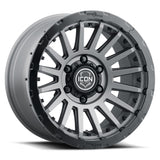 ICON Alloys Recon Pro Charcoal 18 X 9 / 6 X 5.5 0mm Offset 5" BS
