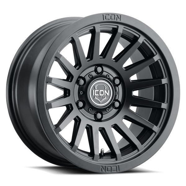 ICON Alloys Recon SLX Gloss Black 18 X 9 / 6 X 5.5 40mm Offset 6.6" BS