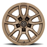 ICON ALLOYS VECTOR 5 BRONZE -17 X 8.5 / 5 X 150 / 25MM / 5.75" BS