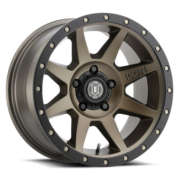 ICON ALLOYS REBOUND BRONZE - 17 X 8.5 / 5 X 5.5 / 0MM / 4.75" BS