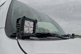 Rough Country - LED Light Kit - Ditch Mount - 2 In. Black Flood Pair - Toyota 4Runner (10-24)