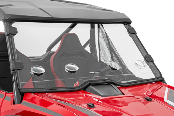 Rough Country - Vented Full Windshield - Scratch Resistant - Honda Talon 1000