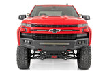 Rough Country - LED Light Kit - Ditch Mount - 2 In. Black Pair - White DRL - Chevy Silverado 1500 (19-24)